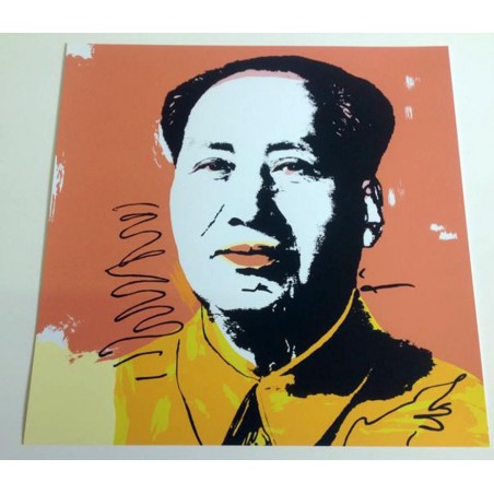 ANDY WARHOL - Retrato de Mao