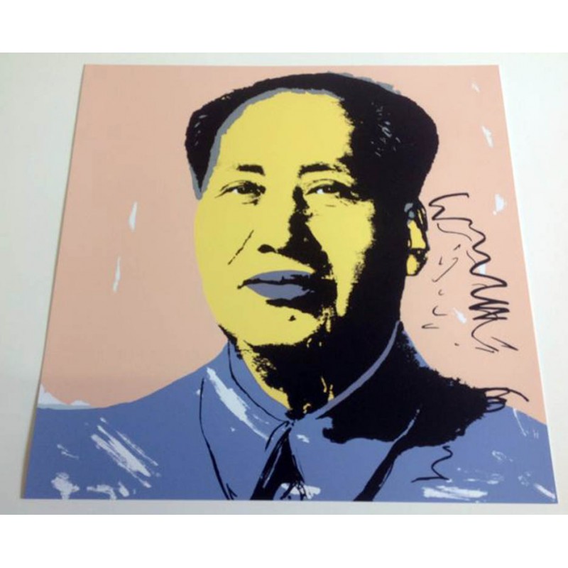 ANDY WARHOL - Retrato de Mao