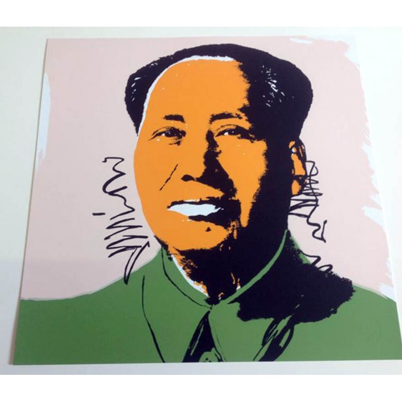 ANDY WARHOL - Retrato de Mao