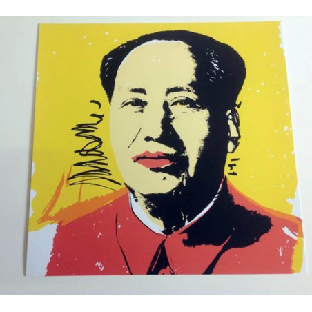 ANDY WARHOL - Retrato de Mao
