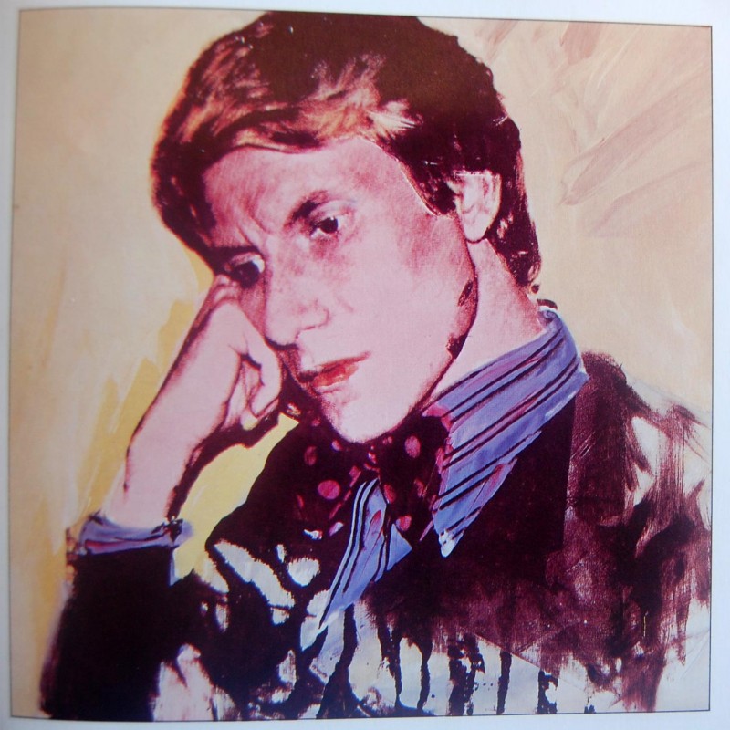ANDY WARHOL - Retrato de Ives Saint Laurent Typ A