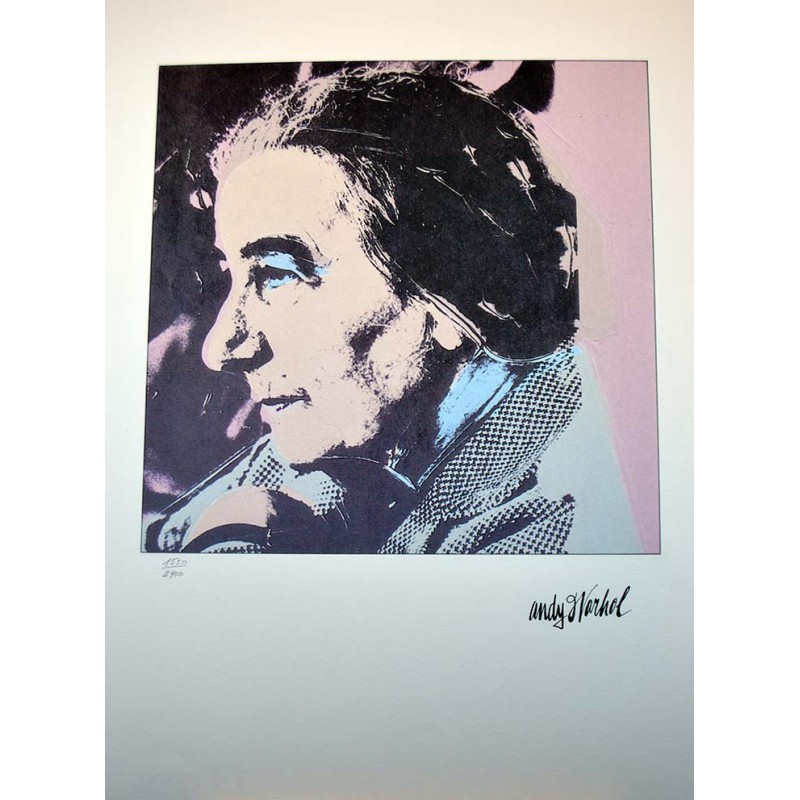 Retrato de Golda Meir Typ A