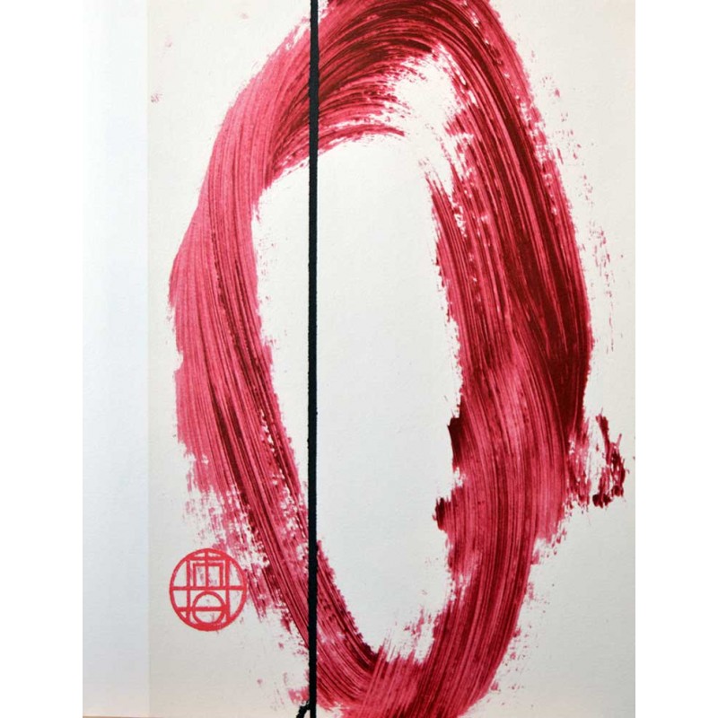 LUIS FEITO - Litografia original