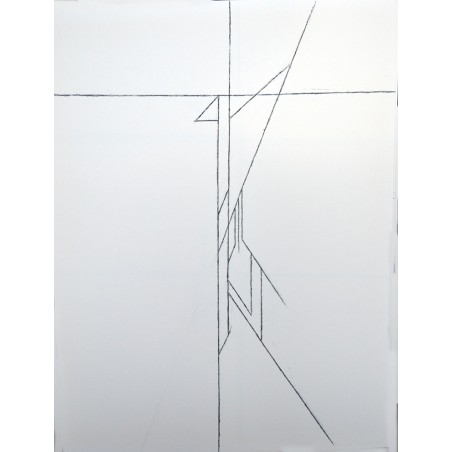 PABLO PALAZUELO - GEOMETRIA. Reproduccion de dibujo original