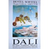 SALVADOR DALI - Cartel exposición Hotel Sofitel