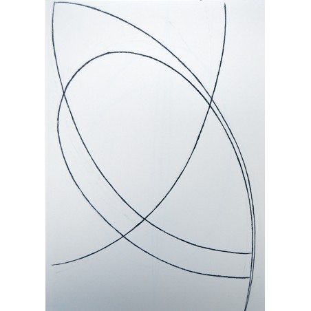 PABLO PALAZUELO - GEOMETRIA. Reproduccion de dibujo original