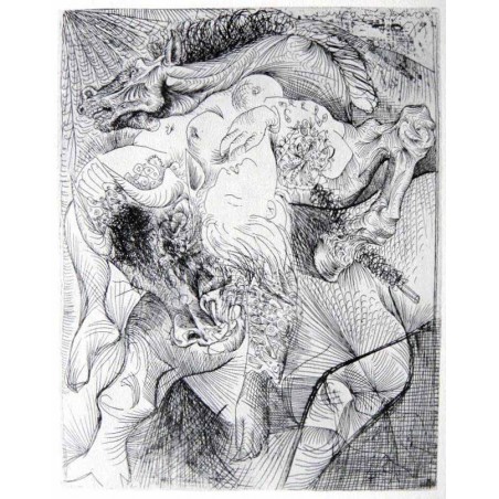 PABLO PICASSO - Mujer torero II