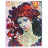 ERNST FUCHS - Mujer con capucha roja