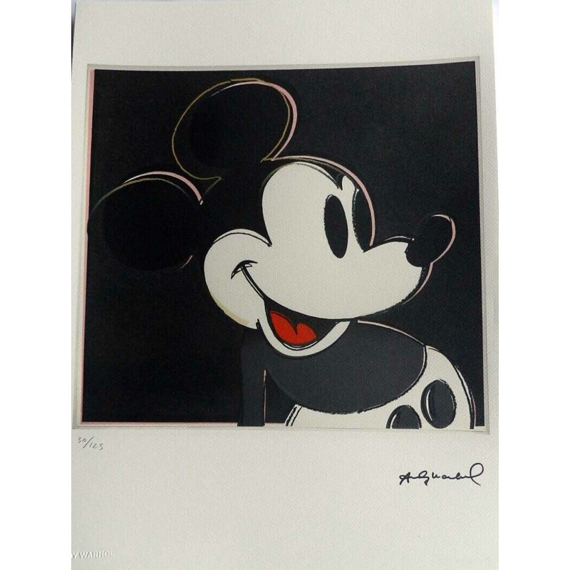 ANDY WARHOL - Mickey Mouse