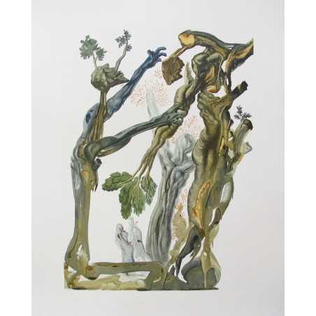 SALVADOR DALI - La selva de los suicidas