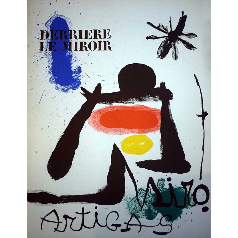 JOAN MIRÓ - Litografia original DLM  1963