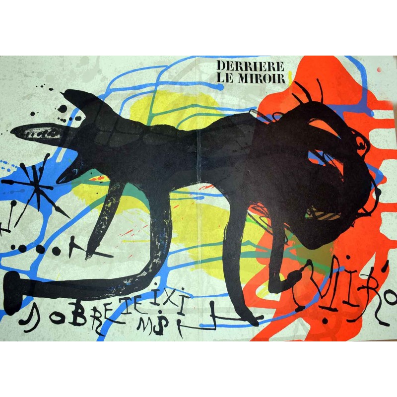 JOAN MIRÓ - Litografia original DLM  1973
