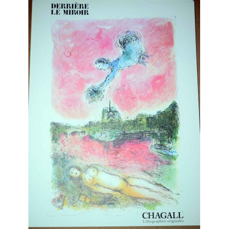 MARC CHAGALL - Litografia original DLM