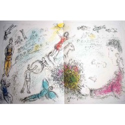 MARC CHAGALL - El alma del circo