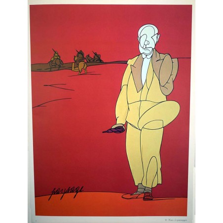 VALERIO ADAMI- Litografia DLM