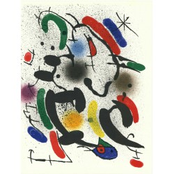 JOAN MIRO - Litografia original VI