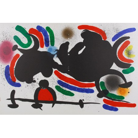 JOAN MIRO - Litografia original IV