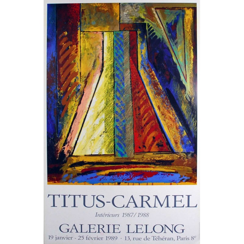Titus Carmel - Cartel exposición
