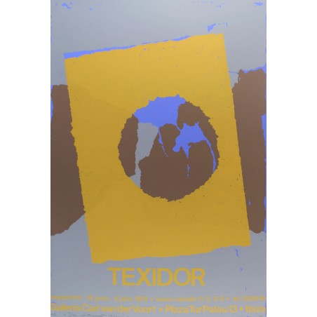 Jordi Teixidor - Cartel exposicion 1974