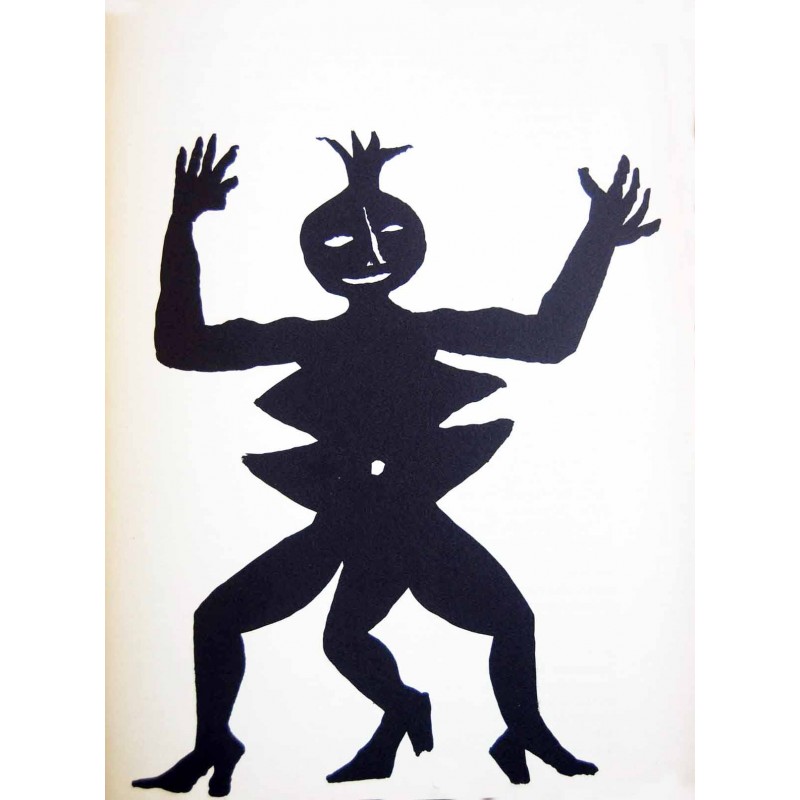 ALEXANDER CALDER - Litografia original Derriere le Miroir - 1975