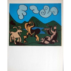 PABLO PICASSO - Faunos y...