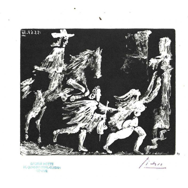 PABLO PICASSO - Serigrafia