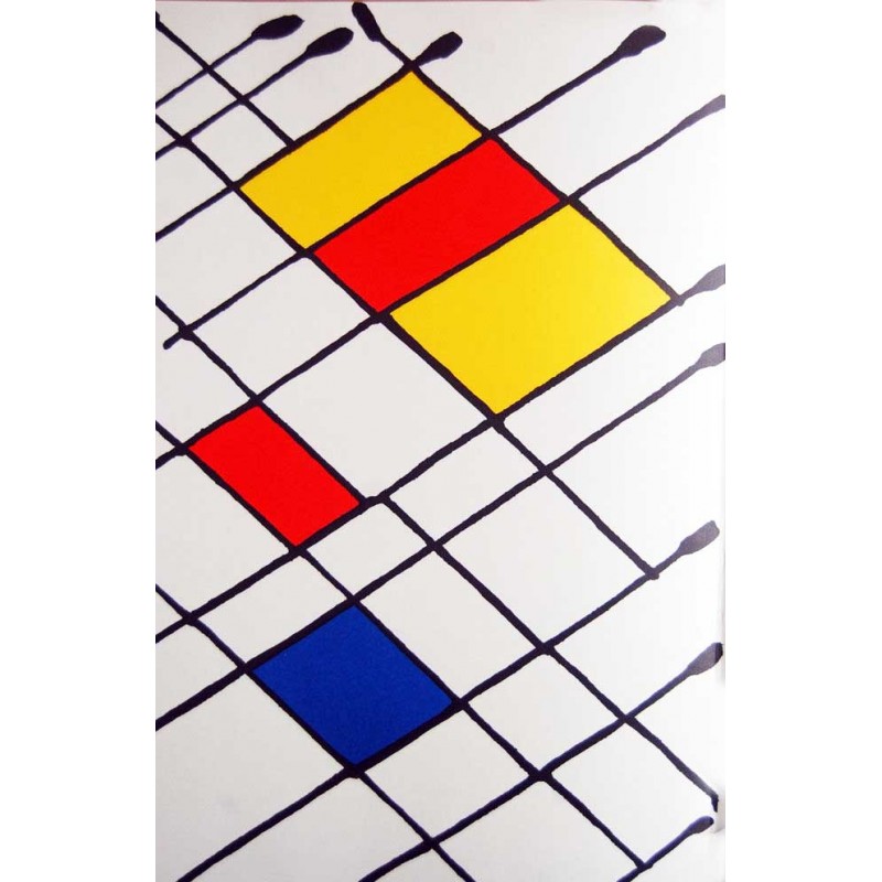 ALEXANDER CALDER - LITOGRAFIA ORIGINAL DERRIERE LE MIROIR, 1965