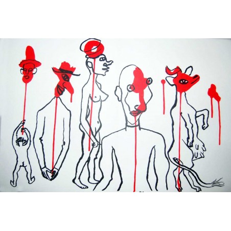 ALEXANDER CALDER - LITOGRAFIA ORIGINAL DERRIERE LE MIROIR, 1965