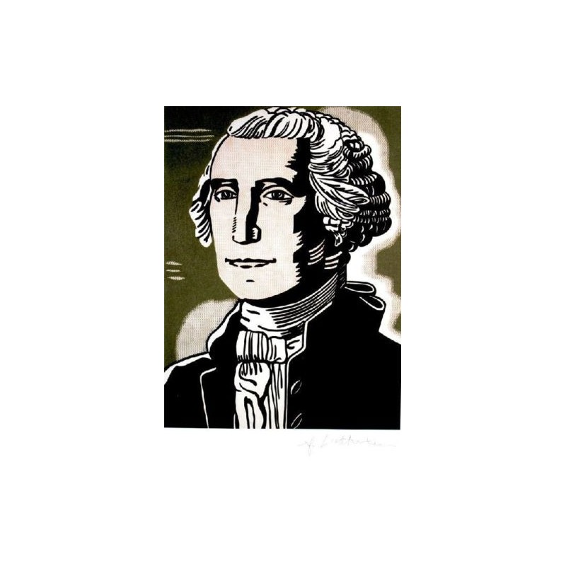 ROY LICHTENSTEIN - George Washington