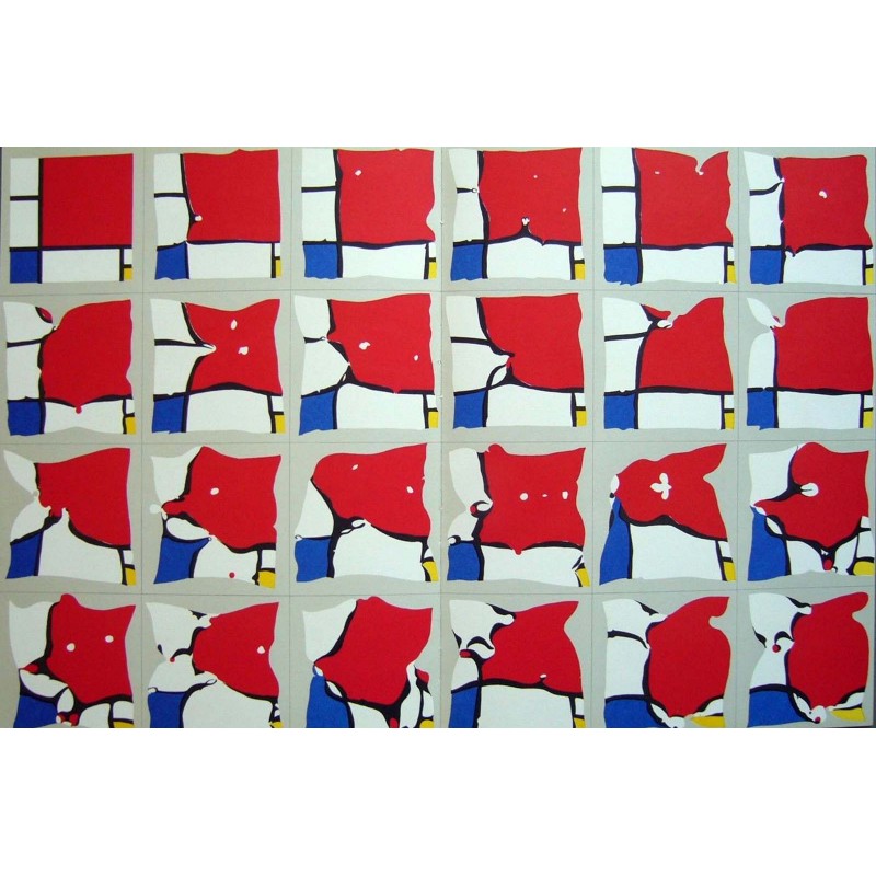PAUL BURY - Litografia original