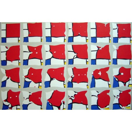 PAUL BURY - Litografia original