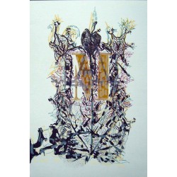 Jean-Paul Riopelle- Litografia original DLM nº 250
