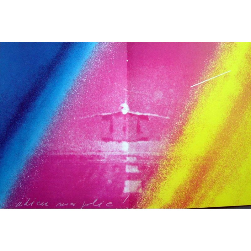 Jacques Monory - Litografia original DLM nº 250
