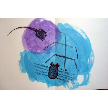 Takis - Litografia original DLM nº 250