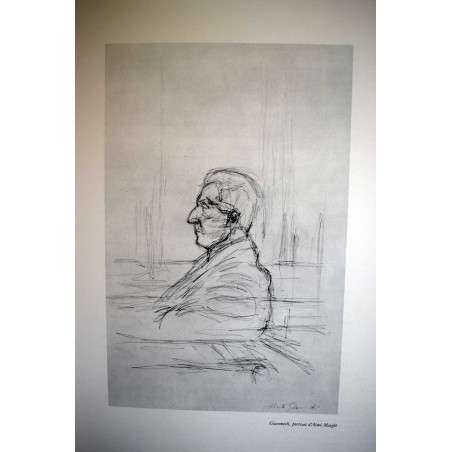 Alberto Giacometti - Litografia original DLM nº 250