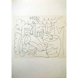 PABLO PICASSO - Los desayunos