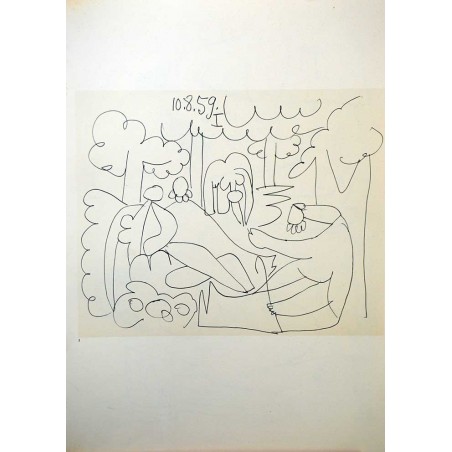 PABLO PICASSO - Los desayunos