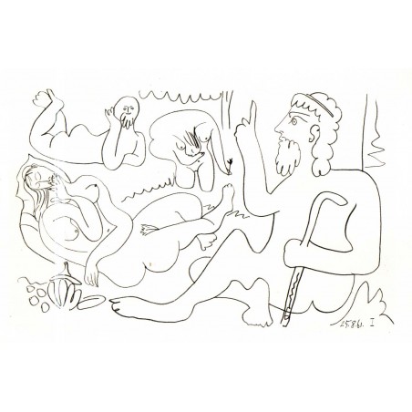 PABLO PICASSO - Los desayunos