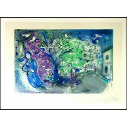 MARC CHAGALL - Litografia...