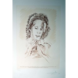 SALVADOR DALI - Portrait of Gala