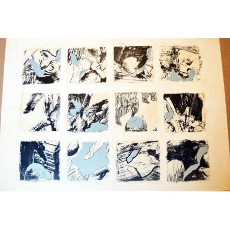 copy of RAFAEL CANOGAR - Litografia original