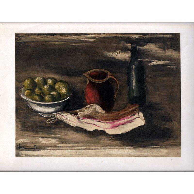 Maurice de Vlaminck - Naturaleza muerta con tocino