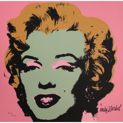 ANDY WARHOL - Retrato Marilyn Monroe Olive