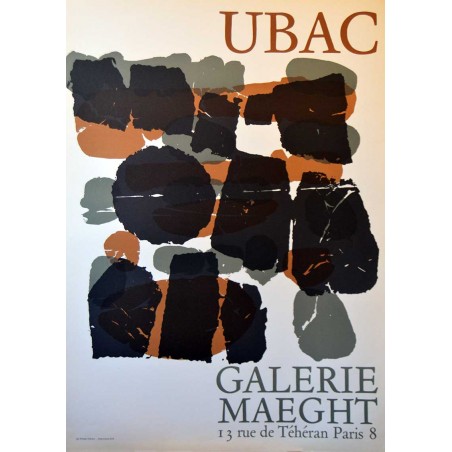 copy of ALEXANDER CALDER - Litografia original Derriere le miroir 1976