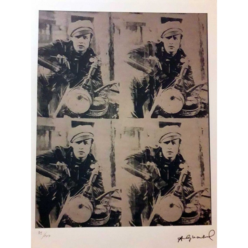 ANDY WARHOL - Marlon Brando
