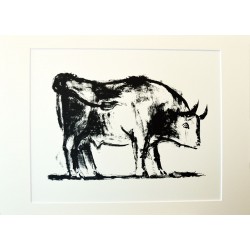 PABLO PICASSO - Los estados del Toro, estado I