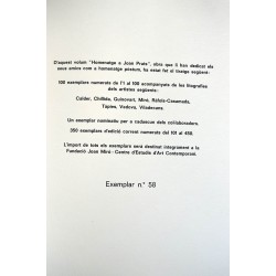 MAGDA BOLUMAR - Homenaje a Joan Prats