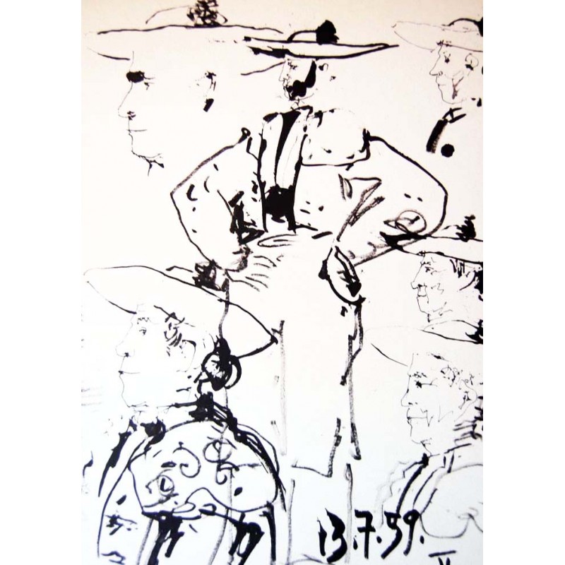 PABLO PICASSO - Toros y toreros