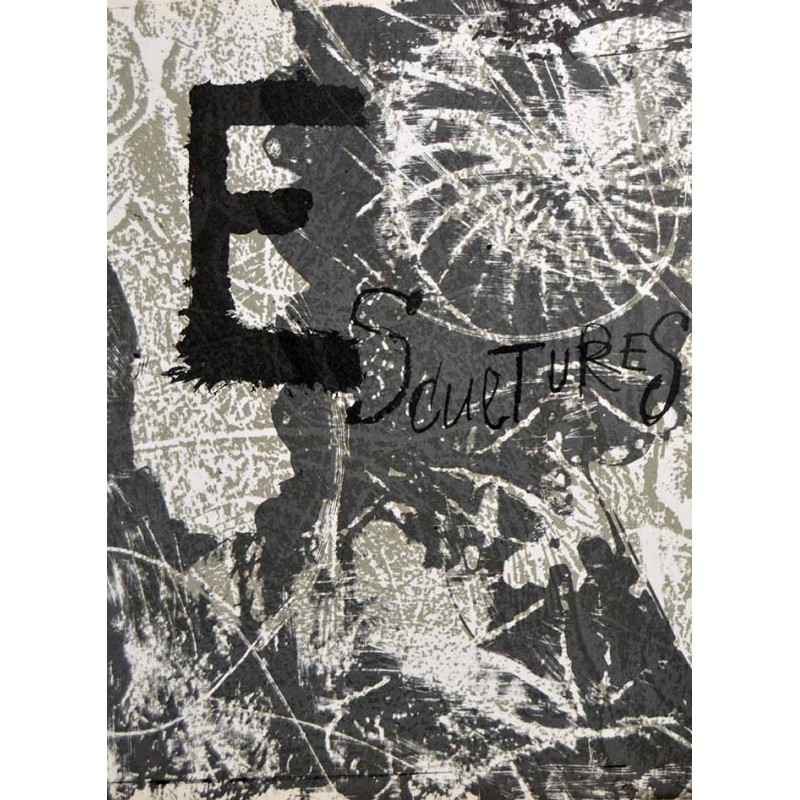 ANTONI CLAVÉ - Litografia original 1970. 23 x 18 cm.
