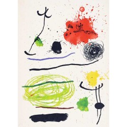 JOAN MIRÓ - Litografia original 1964